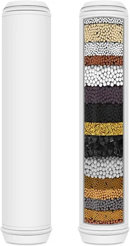 Filtro de agua de repuesto para cabezal de ducha de mano, compatible con PWERAN y sistema de filtro de mano Fitespot, elimina metales pesados y