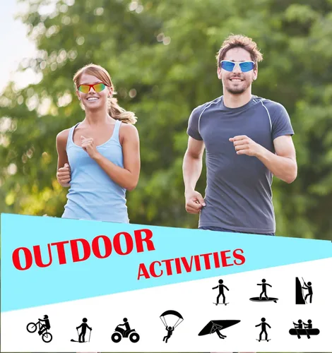 Miniatura 7 de POLARS DESIGN Gafas de sol fotocrómicas polarizadas para deportes al aire libre para hombres y mujeres TR90 marco protección UV para pesca correr
