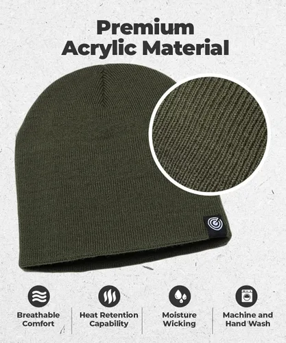 Miniatura 2 de Gorro original Gorro de punto suave Cálido y duradero