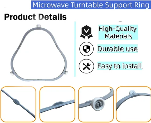 Miniatura 3 de W11252182 Anillo de soporte de soporte para tocadiscos de microondas, pieza de repuesto para Whirlpool Kenmore – Reemplazar 4393752, W11193600