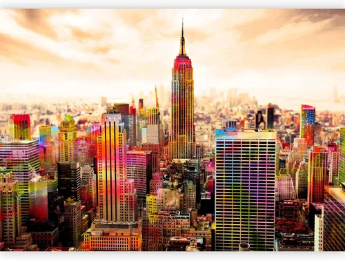 Miniatura 25 de Artgeist - Papel tapiz tamaño XXL, autoadhesivo, no tejido, diseño de imagen y fotografía, mural Nueva York #22