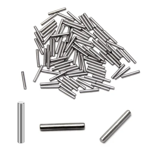 Miniatura 13 de MroMax 100 pasadores cilíndricos de acero inoxidable 304 M1.0.197 x 0.236 in, clavijas de soporte de estante para dispositivos metálicos