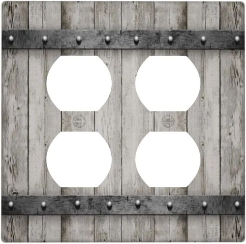 Miniatura 65 de Cubierta para interruptor de luz personalizable Personaliza la tuya propia, placa de pared doble basculante con imagen, logotipo, texto, 2 vías