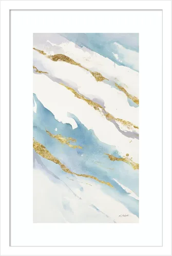 Miniatura 14 de Amanti Art Framed Wall Art Print 21x14 Drift v2 Crop by Mike Schick, Abstract Wall Art, Modern Contemporary Decor, Small Poster Painting Artwork for