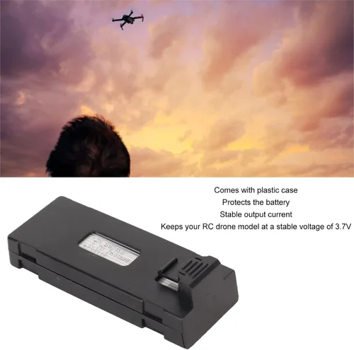 Miniatura 5 de 3.7V 2600Mah Li, Uav Batería Para E88 E88Max E525 E99 K3 RC Drone RC Helicópteros Ion Reemplazo Control Remoto