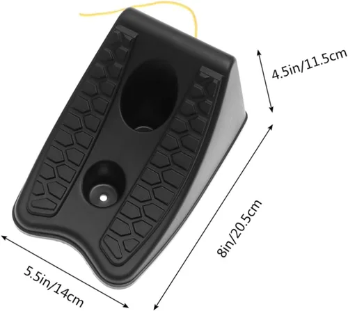 Miniatura 2 de 2 piezas de cuñas antideslizantes para ruedas de automóvil, para remolque, bloque de parada, tipo universal