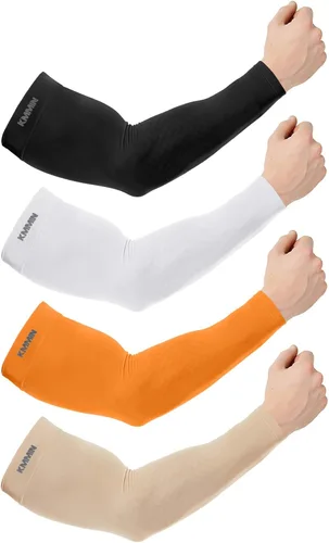 Miniatura 18 de KMMIN - Mangas para brazo con protección de rayos ultravioleta para conducción, ciclismo, golf, baloncesto.