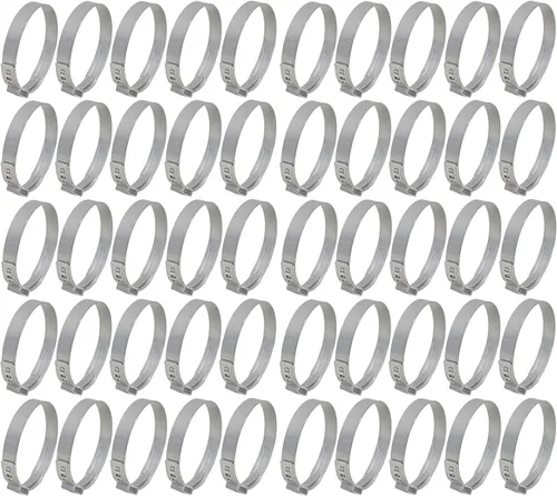 Miniatura 9 de OCS Parts Oetiker - Abrazaderas de oreja serie 167, acero inoxidable 304, tamaño de 1.673 in, paquete de 10, tamaño de la banda 0.276 x 0.024 in