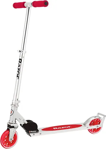 Miniatura 8 de Razor A3 Kick Scooter for Kids Ages 5+ - Larger Wheels, Front Suspension, Wheelie Bar, Lightweight, Foldable, Aluminum Frame, and Adjustable