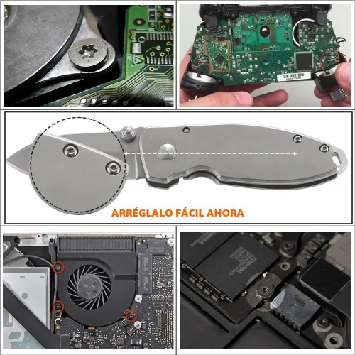 Miniatura 6 de TECKMAN - Juego de destornilladores Torx T2-T15, 10 piezas magnéticas de seguridad Torx pequeños con T2 T3 T4 T5 T6 T7 T8 T9 T10 T15 Juego