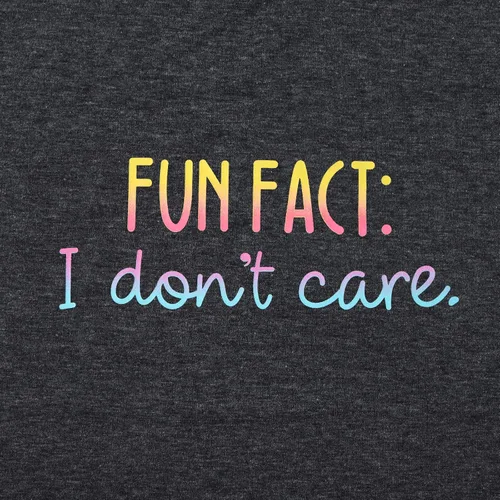 Miniatura 6 de Camiseta para mujer con frase divertida impresa en inglés