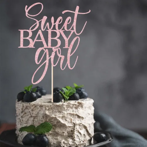 Miniatura 10 de Decoración para tartas Sweet Baby Boy – Baby Shower, Baby Shower, Baby Shower para recién nacido, decoración de fiesta de cumpleaños