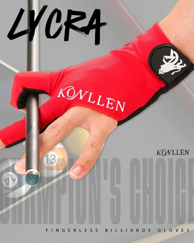 Miniatura 69 de KONLLEN Billiards Gloves for Left Hand/Right Hand L/XL Pool Gloves Professional Non-Slip Adjustable Breathable Snooker Gloves Popular Sizes for Men