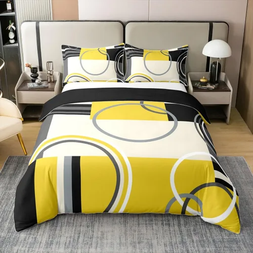 Miniatura 24 de Erosebridal Bohemian 100% Natural Cotton Duvet Cover Twin Country Southwestern Bedding Set Boho Aztec Arrows Diamond Comforter Cover Black Gray
