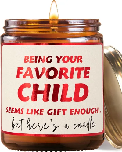 Miniatura 9 de Mejor Vela Divertida para Mamá con Aroma a Lavanda y Vainilla, 100% Cera de Soja, Quema Larga - Regalos de Cumpleaños para Mamá de Hija, Hijo, Niños