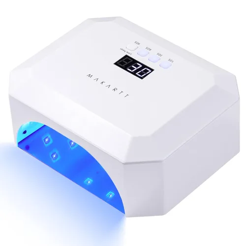 Miniatura 12 de Makartt Lámpara de uñas LED UV para uñas de gel – Luz de uñas recargable Aurora de 30W con 39 LEDs, gran espacio, batería de 2600mAh, 4