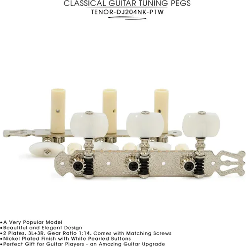 Miniatura 8 de P-TENOR-DJ405 Clavijas de afinación TENOR-DJ204NK-P1W