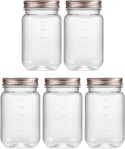 Miniatura 8 de Novelinks - Recipientes de plástico transparente (16 onzas)