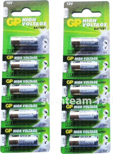 Miniatura 2 de Paquete de baterías 50X Super GP Alcalinas de alto voltaje 12V 23AE
