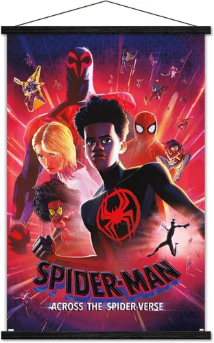 Miniatura 7 de Trends International Marvel Spider-Man: Across The Spider-Verse - Póster estático de pared de una hoja, 22.375 x 34 pulgadas, paquete de impresión