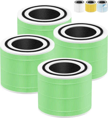 Miniatura 3 de Filtro de repuesto para removedor de humo Core 300 compatible con LEVOIT Filtro de repuesto Core 300-RF-SR para purificador de aire LEVOIT Core 300