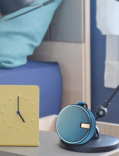 Miniatura 7 de INSMY C12 IPX7 Altavoz de ducha impermeable con Bluetooth, altavoz portátil pequeño, altavoces Bluetooth inalámbricos con sonido claro y fuerte