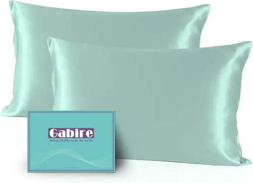 Miniatura 24 de Gabire Funda de almohada de seda de morera para cabello y piel, evita el acné, fundas de almohada de seda real de ambos lados, funda de almohada