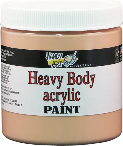 Miniatura 17 de Handy Art Nu Master - Pintura acrílica de cuerpo pesado, 16 onzas, color blanco titanio Titanio Blanco