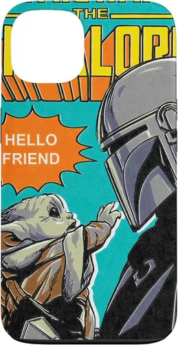 Miniatura 7 de Funda para iPhone 14 Pro Max Star Wars The Mandalorian Mando y el Niño