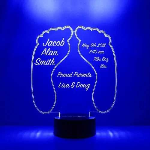 Miniatura 12 de MMS - Lámpara LED de noche con luna y estrellas, personalizada con tu nombre o texto, control remoto con 15 colores, 4 modos de luz, lámpara LED