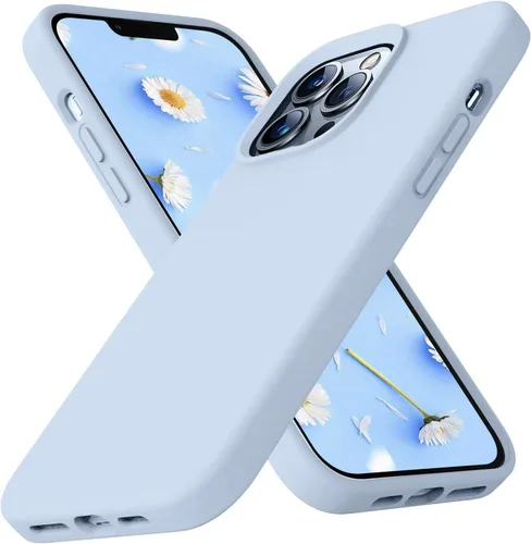 Miniatura 24 de Funda compatible con iPhone 13 de 6.1 pulgadas, de silicona líquida premium [forro de microfibra suave antiarañazos], goma de gel, protección Uva