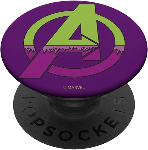 Miniatura 6 de Marvel Disfraz de Avengers Hulk PopSockets MagSafe PopGrip para iPhone