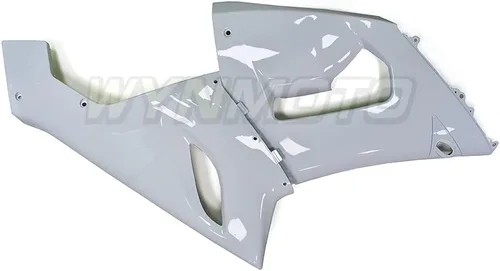 Miniatura 7 de Kit completo de carenado blanco brillante apto para Kawasaki 2005 2006 ZX6R 636 05 06 ZX-6R molde de inyección de plástico ABS Carrocería ZX636R 05