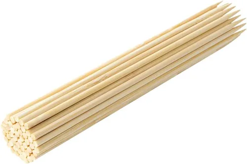Miniatura 19 de Restaurantware Robata - Pinchos para asar de 8 pulgadas, 100 pinchos de alta resistencia, pinchos de bambú desechables congelables para verduras