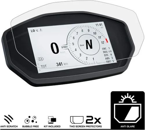 Miniatura 2 de Speedo Angels Protector de pantalla de salpicadero puede usarse con PANIGALE V2 (2020+) 2 x Antideslumbrante