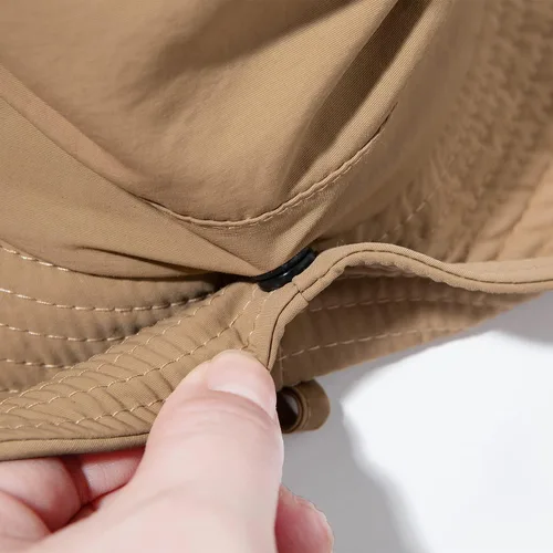 Miniatura 7 de CLAPE Sombrero de pescador para exteriores, impermeable, UPF 50+, ala Boonie para mujeres y hombres, ligero para senderismo, safari, sombrero