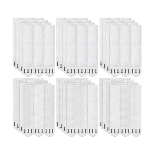 Miniatura 7 de Tiras medianas para colgar cuadros, cinta adhesiva de gancho y velcro, colgador de cuadros sin daños, tiras adhesivas impermeables para colgar