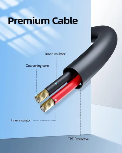 Miniatura 3 de Para AMULISS - Cable de carga para recortadora de cabello compatible con AMULISS