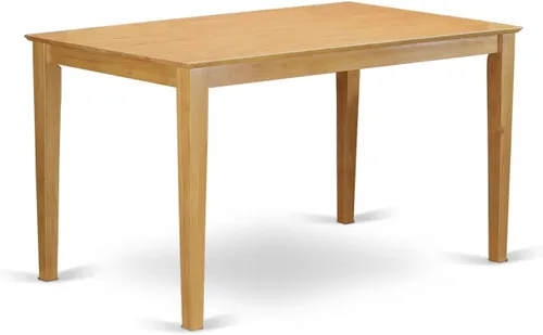Miniatura 4 de East West Furniture CACF5H-OAK-C - Juego de comedor de 5 piezas de altura de mostrador, incluye una mesa de cocina rectangular y 4 sillas de comedor
