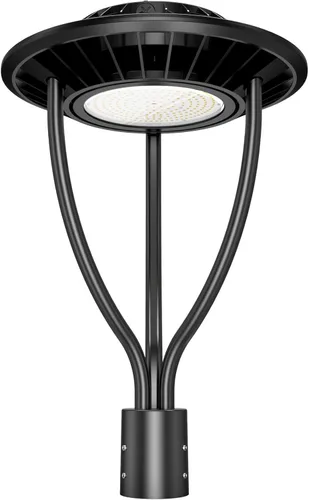 Miniatura 26 de Luz LED para poste superior, certificación ETL, 80 W, 64 W, 48 W, ajustable, 3 CCT, luces de poste para exteriores ajustables con fotocélula IP65
