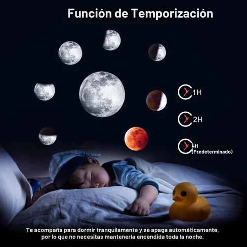 Miniatura 5 de Proyector Galaxy Pro para dormitorio, proyector de estrellas planetario 13 en 1 con sistema solar y constelación, luz nocturna para techo, rotación