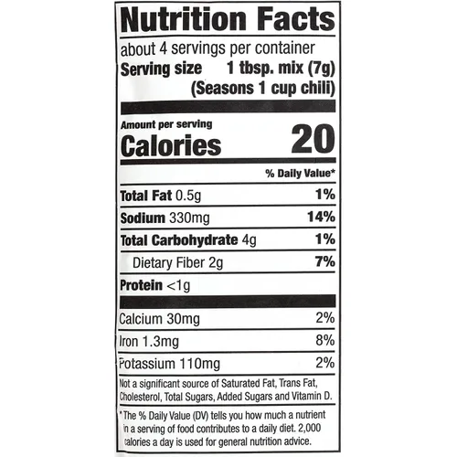 Miniatura 2 de McCormick Mezcla de condimentos de chile sin gluten, 1 oz (paquete de 3)