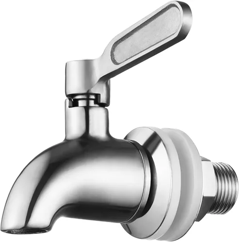 Grifo de reemplazo del dispensador de bebidas,Grifo de acero inoxidable para dispensador de agua,Caño de reemplazo del dispensador de bebidas 1