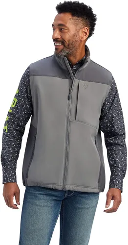 Miniatura 3 de ARIAT Chaleco Vernon 2.0 Softshell para hombre, Negro