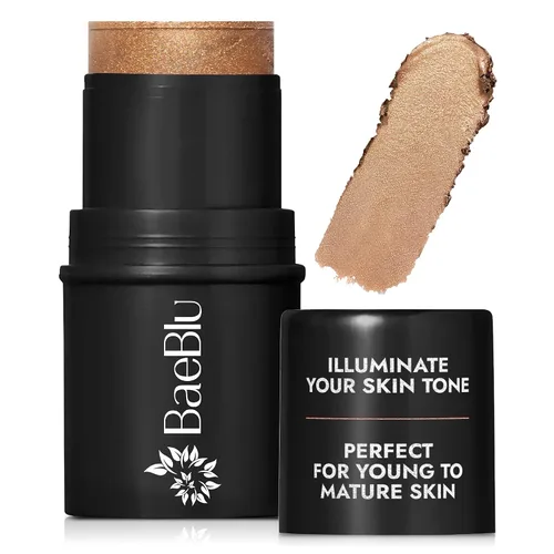 Miniatura 10 de BaeBlu Tinte orgánico para mejillas, 100% natural, vegano, sin gluten, crema bronceadora en barra, fabricado en Estados Unidos, puesta de sol