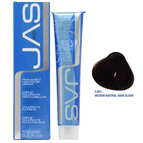 Miniatura 2 de JAS Crema permanente de color para el cabello con vitamina C, 3.4 onzas (color Jas, marrón violeta (4.2))