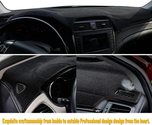 Miniatura 5 de Tapete para tablero con cubierta para salpicadero, antideslizante, personalizado, compatible con Acura TL 2004 2005 2006 2007 2008, protector