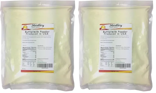Miniatura 4 de Polvo de suero de mantequilla 2 libras Producido en Estados Unidos