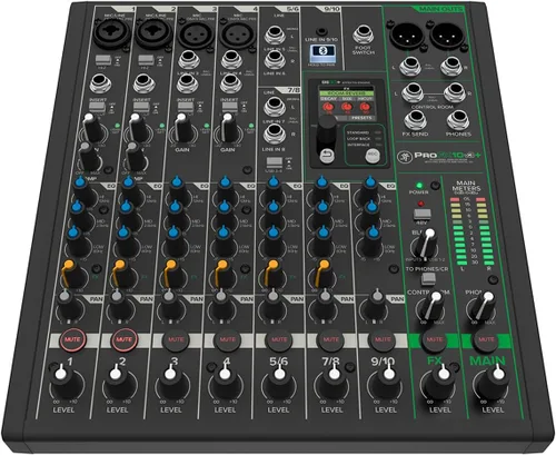 Miniatura 10 de Mackie ProFX16v3 Mezclador analógico profesional de 16 canales con USB, preamplificadores de micrófono Onyx y motor de efectos GigFX