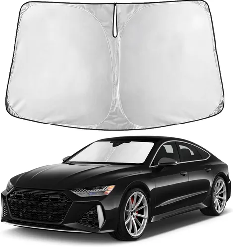 Miniatura 270 de Econour Parasol para parabrisas compatible con Honda Civic 2016-2021, protector de parasol plegable para ventana, bloquea los rayos UV y mantiene tu